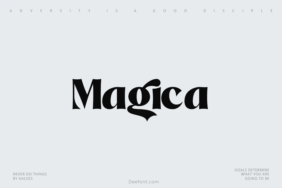 Magica Font