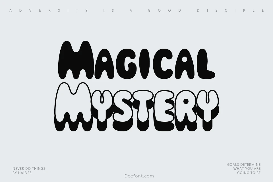 Magical Mystery Tour Font