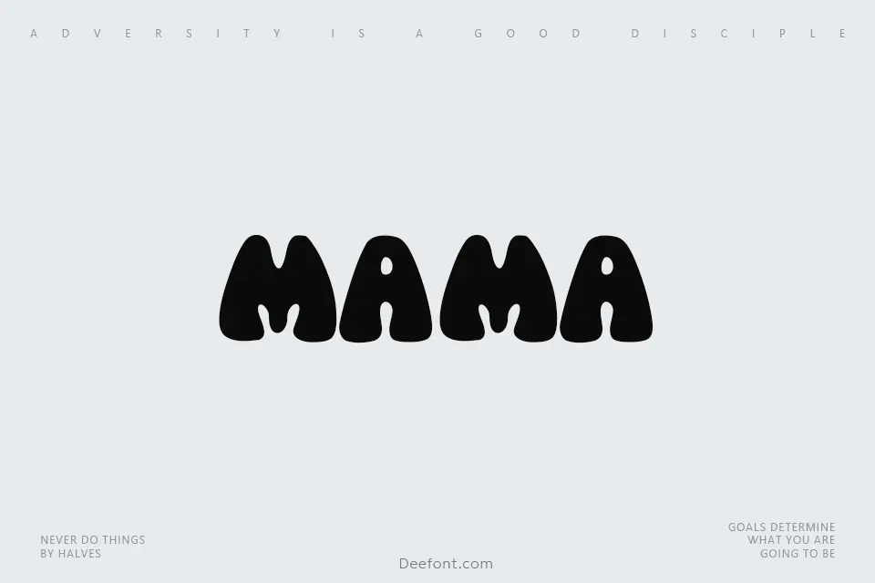 Mama Font