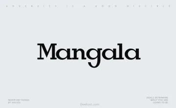 Mangala Font