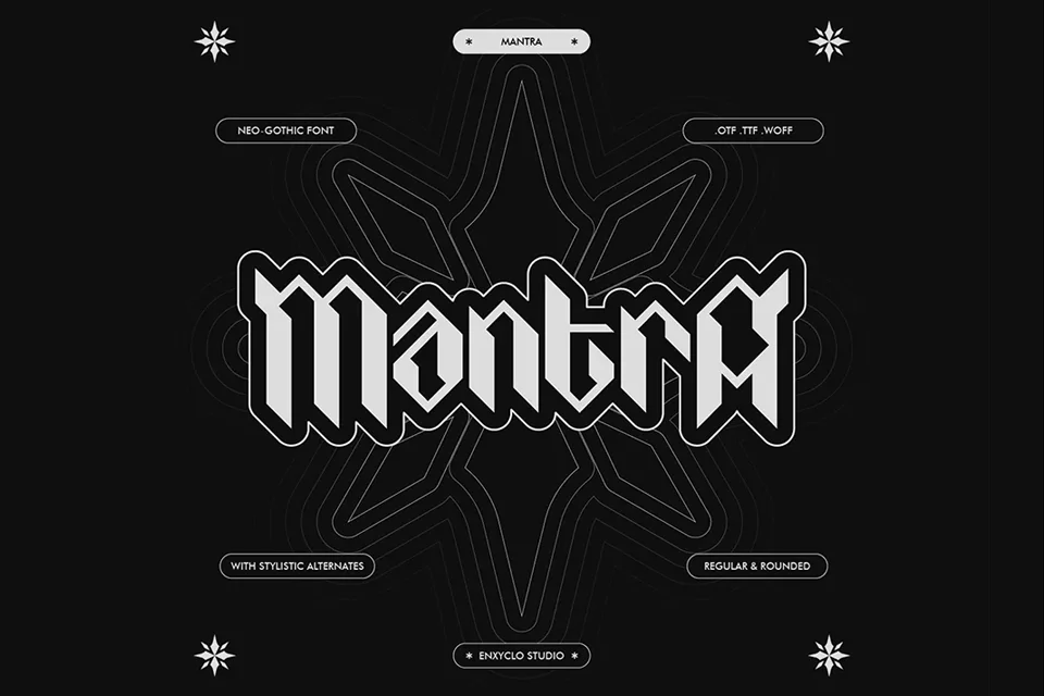 mantra font download