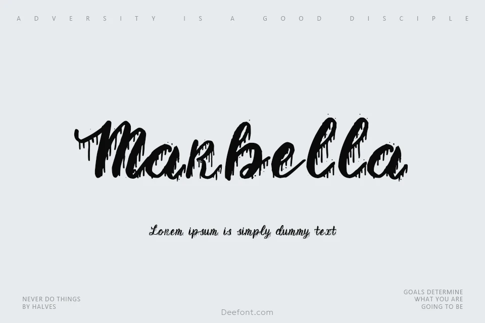 Marbella Font