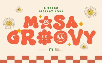 Masa Groovy Font