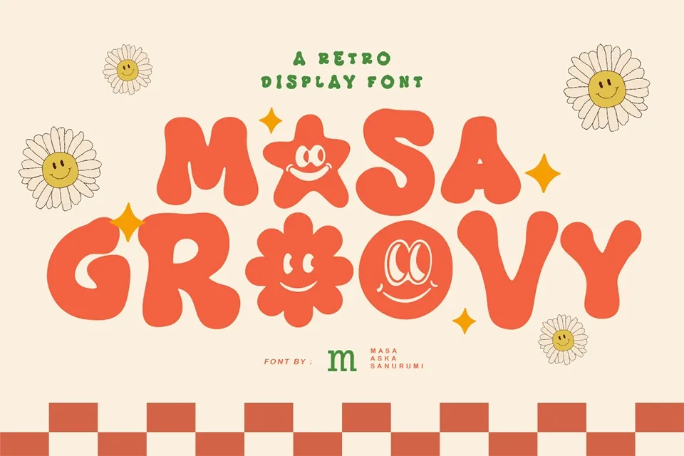 Masa Groovy Font