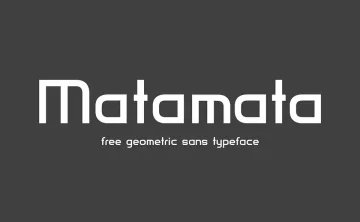 Matamata Font