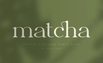 Matcha Font