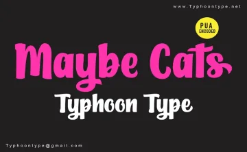 Maybe Cats Font