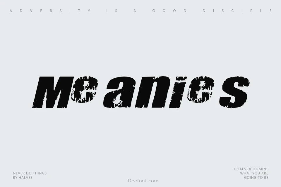 Meanies Font