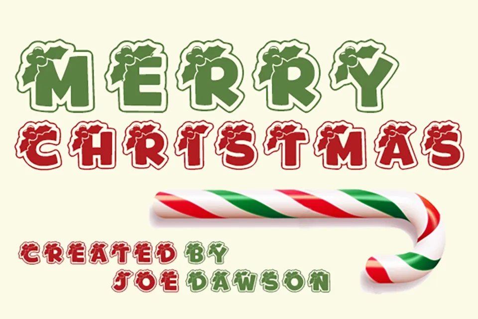 Merry Christmas Font