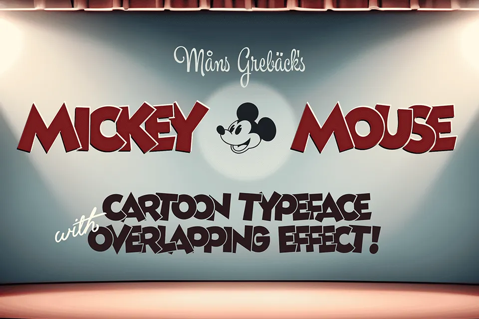 Mickey Mouse Font