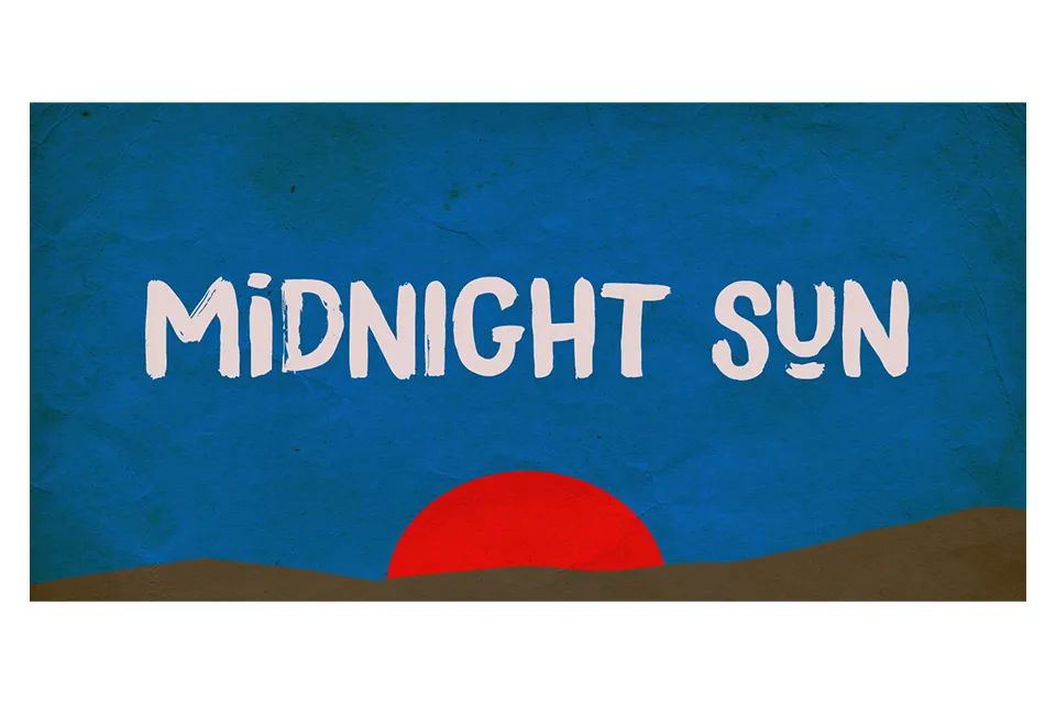 Midnight Sun Font