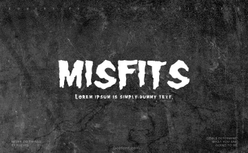 Misfits Font