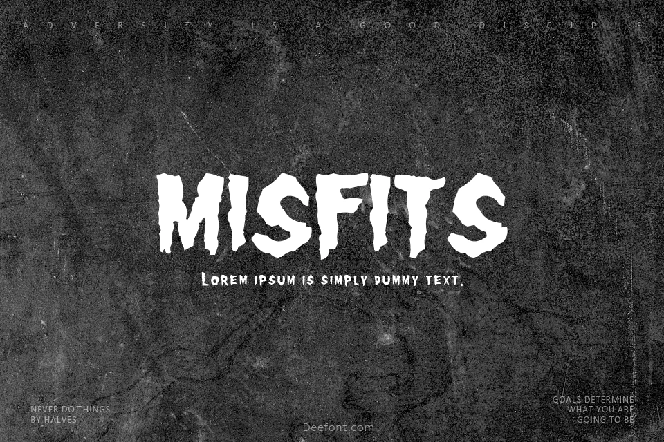 Misfits Font