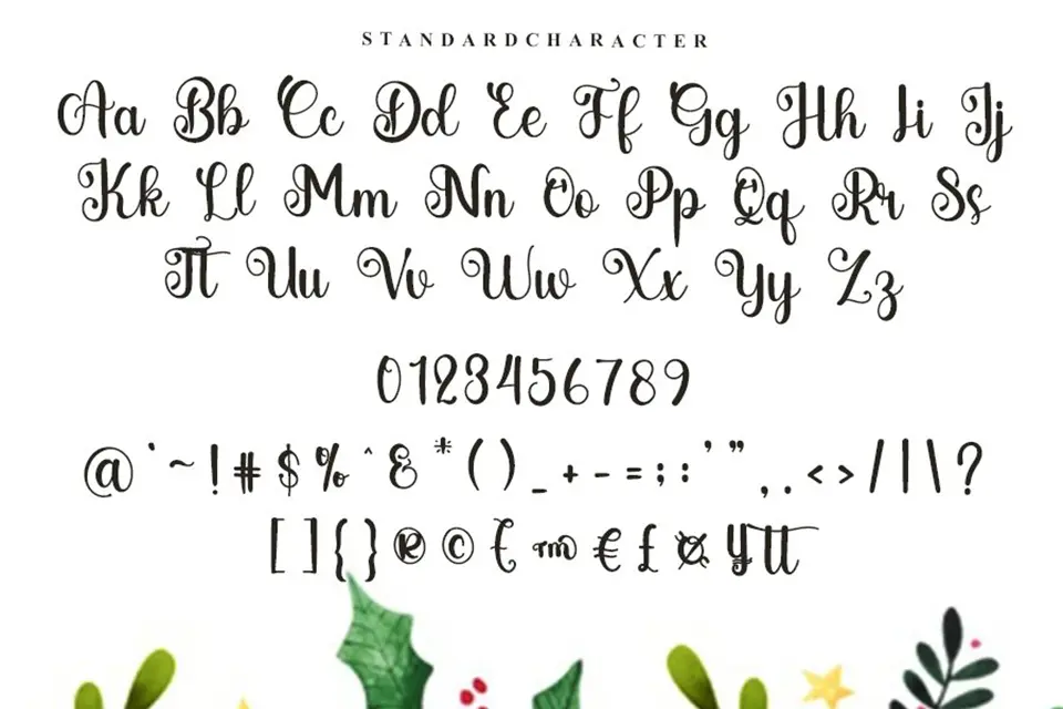 Miss You Christmas Font