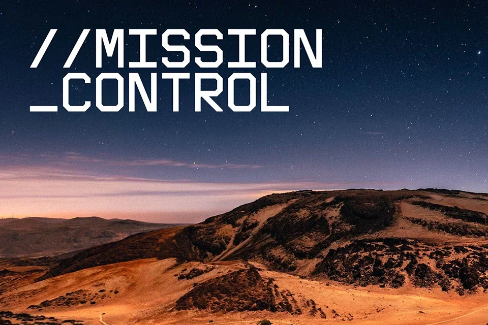 mission control typeface download