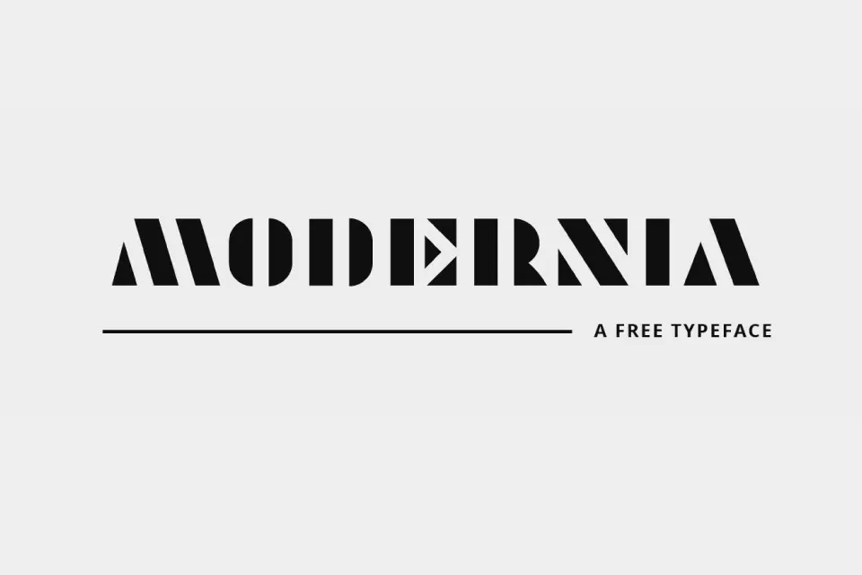 Modernia Font