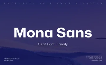 Mona Sans Font Family