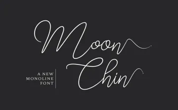 Moon Chin Font