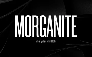 Morganite Font Family