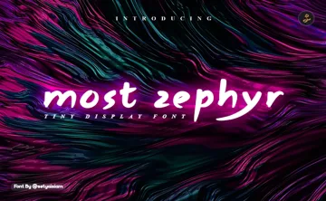 Most Zephyr Font