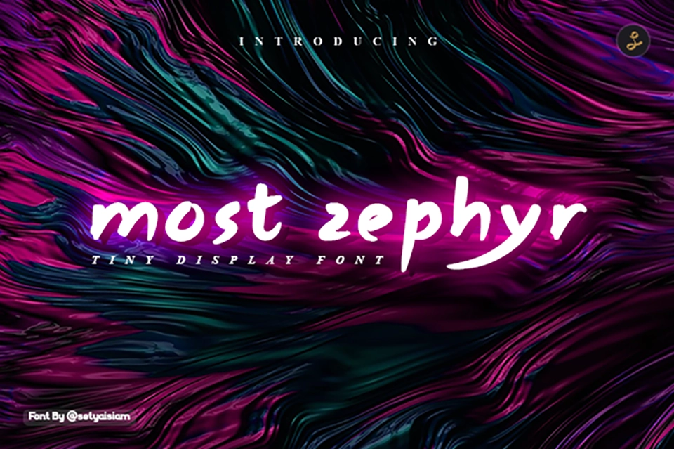 Most Zephyr Font