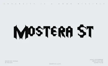 Mostera St Font