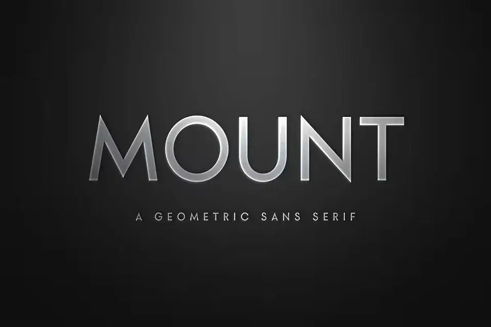 Mount Font