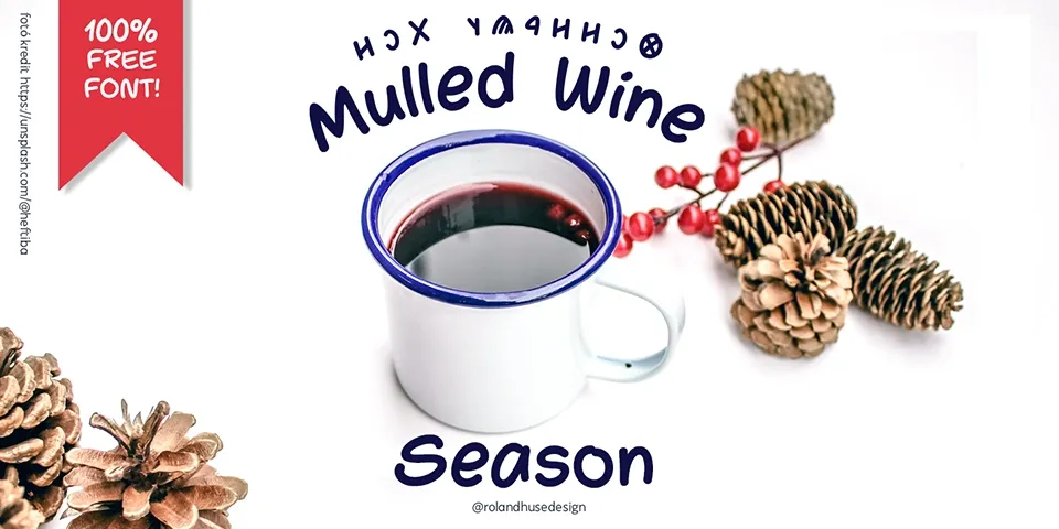 Mulled Wine Season Font