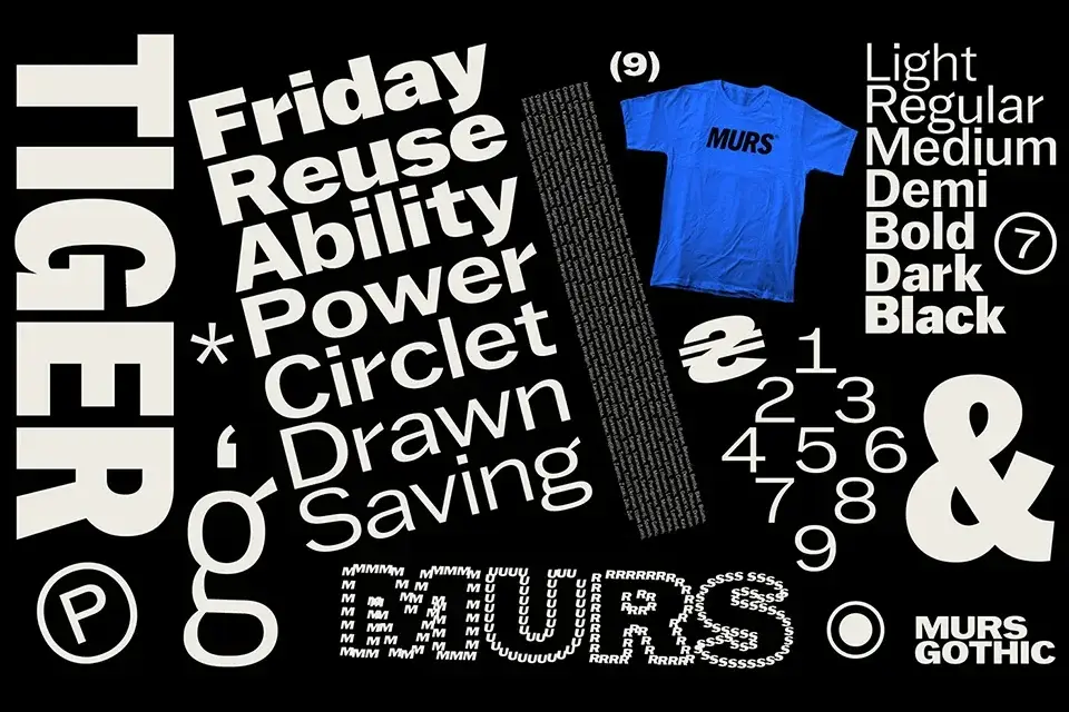 Murs Gothic Font