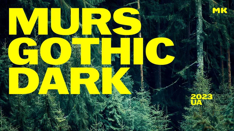 Murs Gothic Font