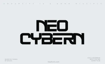 Neo Cybern Font