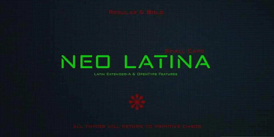 Neo Latina Font