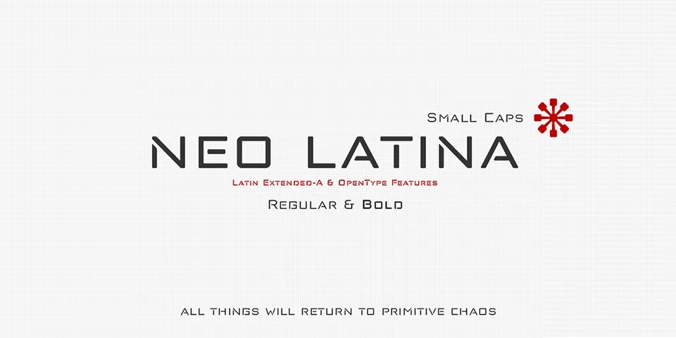 Neo Latina Font