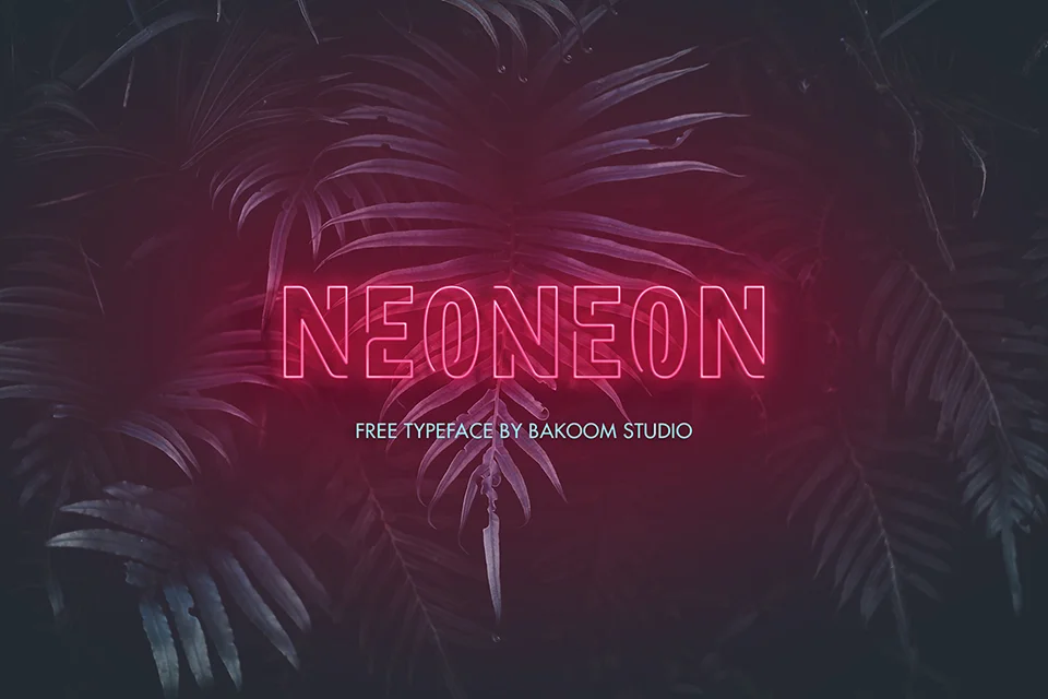 Neoneon Font download