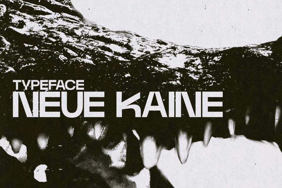 Neue Kaine typeface download