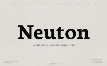 Neuton Font Family