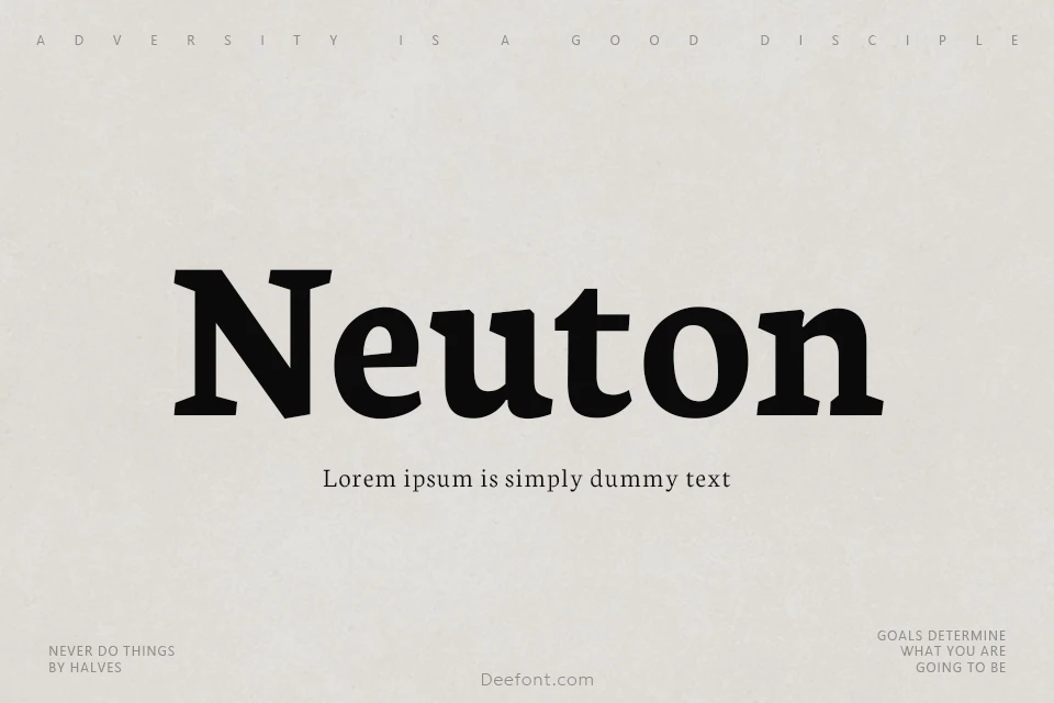 Neuton Font Family