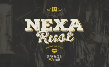 Nexa Rust Font Family