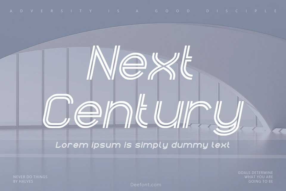 Next Century Font