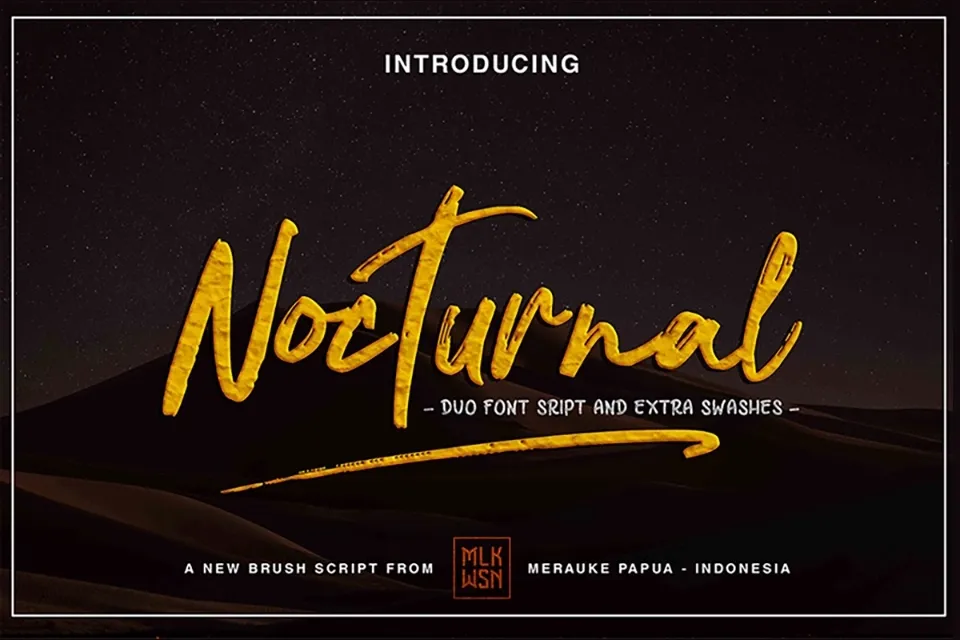 Nocturnal Font