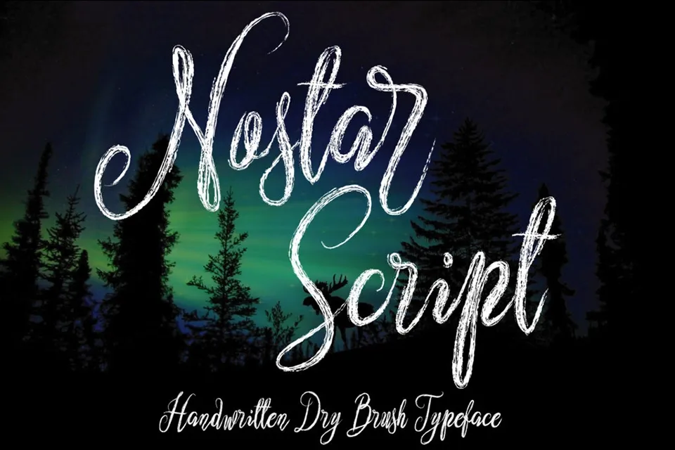 Nostar Script Font