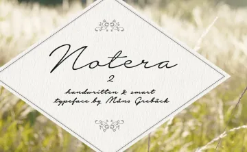 Notera 2 Font