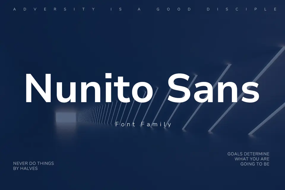 Nunito Sans Font Family