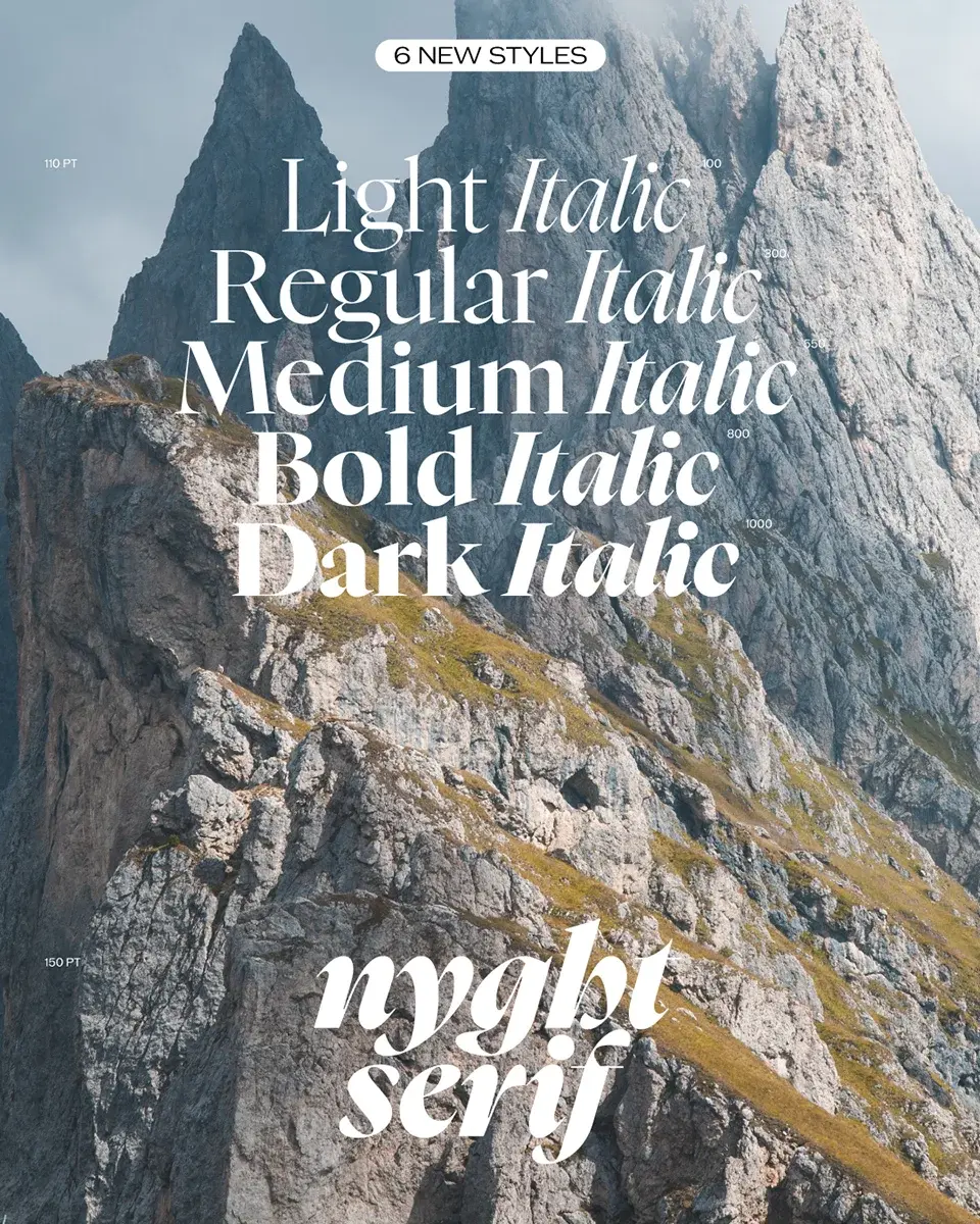 nyght serif font download