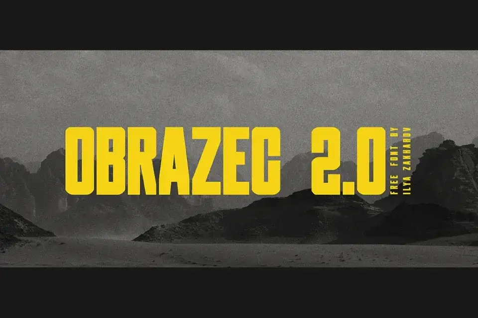 Obrazec 2.0 Font