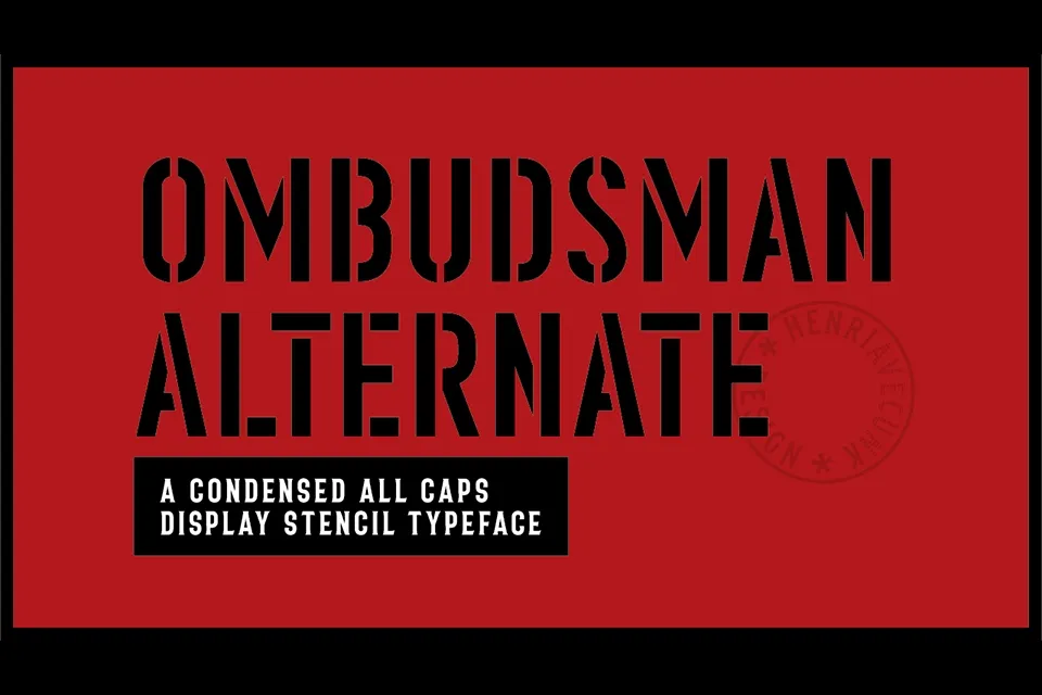 Ombudsman Alternate Font