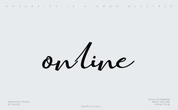 Online Font