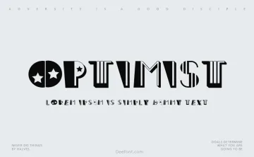 Optimist Font