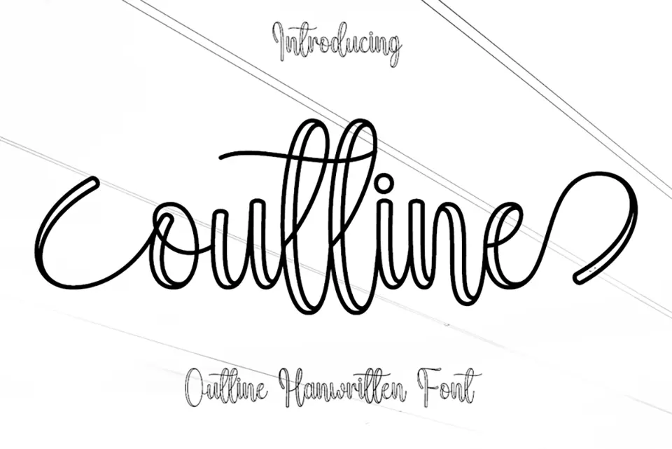 Outline Font