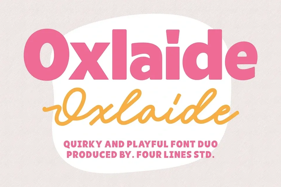 Oxlaide font download